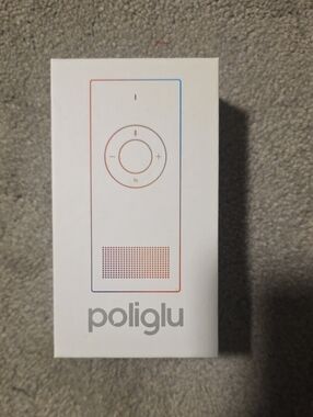 Poliglu Portable Bluetooth Speaker - White